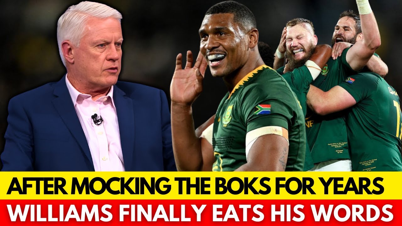 🔥MATT WILLIAMS BOWS TO THE SPRINGBOKS AFTER YEARS OF HATE | SPRINGBOKS NEWS