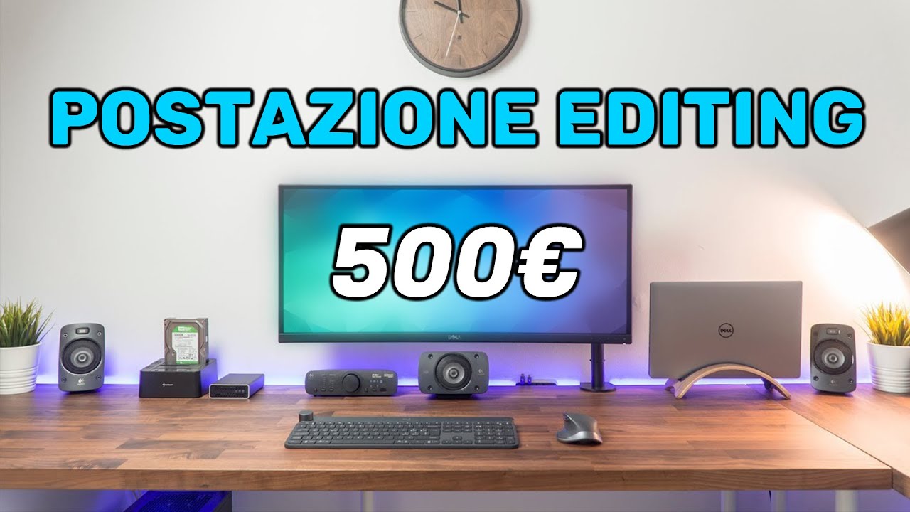 POSTAZIONE EDITING 500&euro; - Angelo's Tech