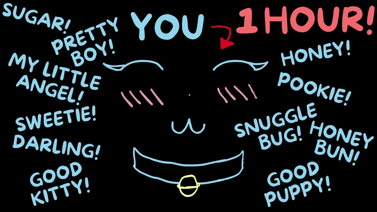 1 hour of melting your brain by calling you cute things ASMR (Masc listener)