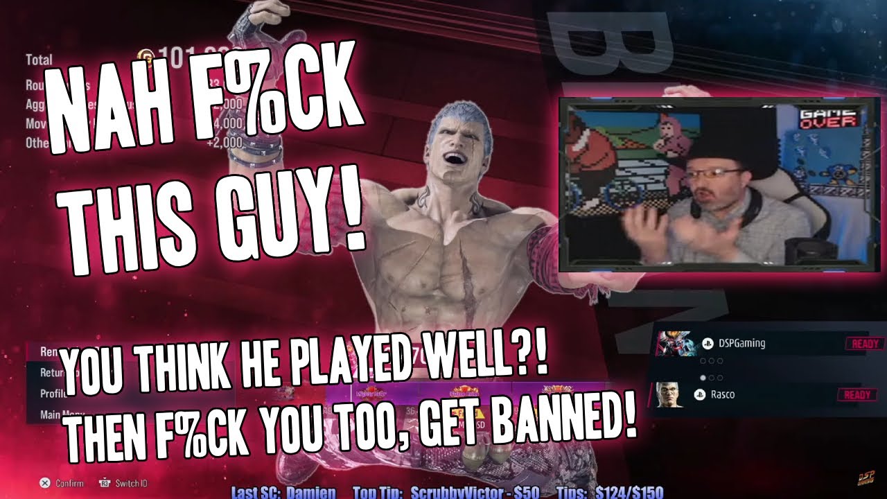 DSP Goes off on Opponents & Viewers Alike, Banning Pervs in Chat, Night of the 