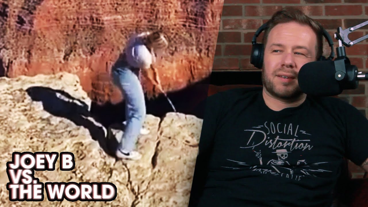 Joey B Toonz on TikToker Hitting Golf Balls Into Grand Canyon