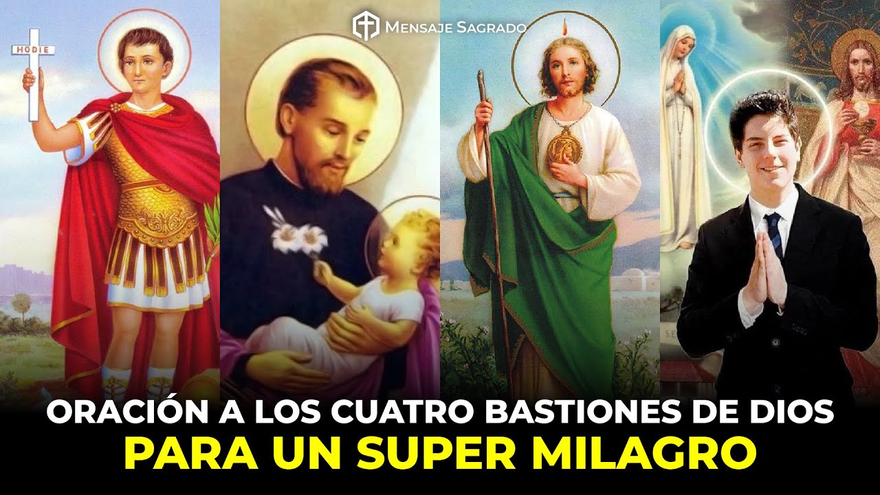 🙌Oración a los cuatro bastiones de Dios para un super milagro🙌