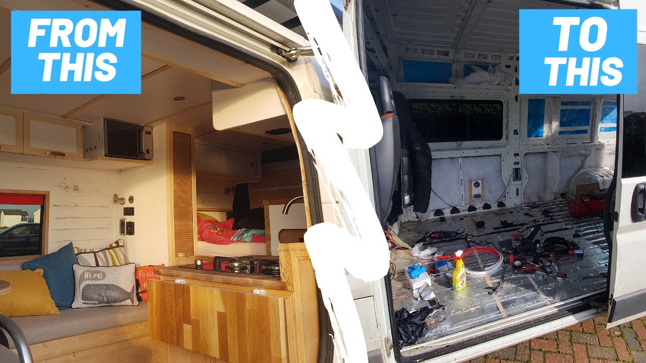 Camper Conversion Tear Out // Starting Again! // Fiat Ducato