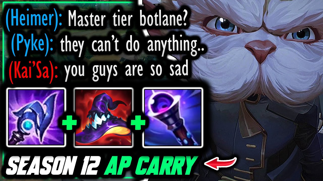 Heimerstinger and Pyke bring the pain in the botlane! THEY CAN'T BE STOPPED!