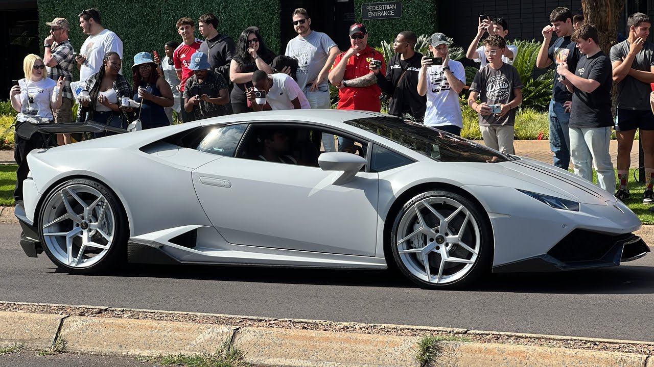 Daytona Supercar Breakfast Run - Aventador S, 992 GT3 RS, Novitec 720s, Huracan, 600LT