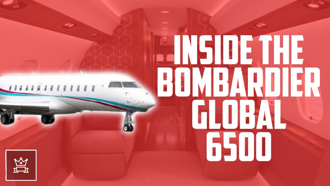 Inside the Bombardier Global 6500 With Largest In Class Cabin
