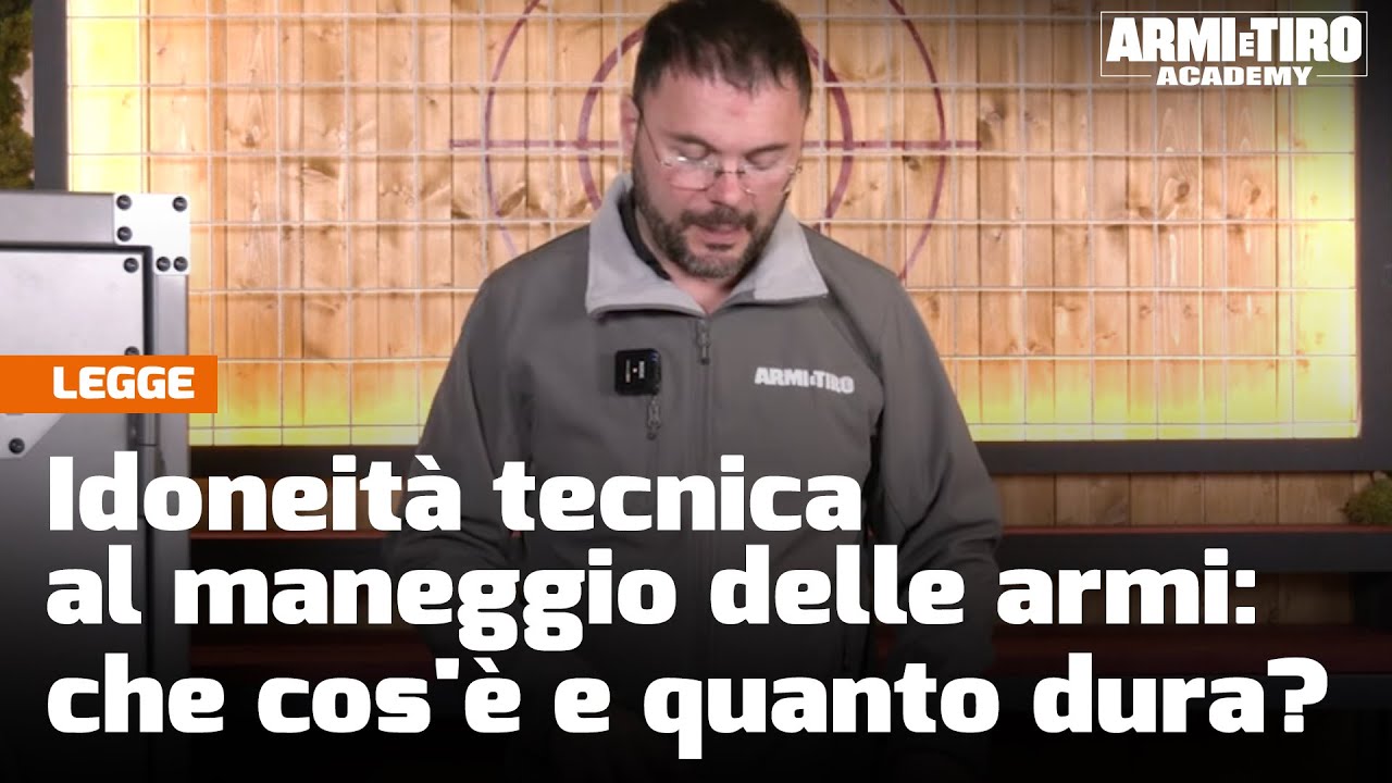 Idoneità tecnica al maneggio delle armi: che cos'è e quanto dura? - Armi e Tiro Academy