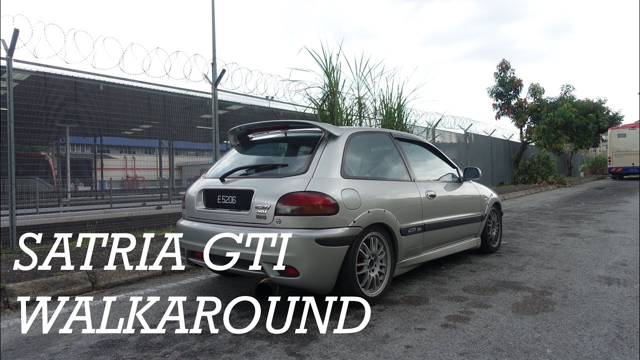 Proton Satria GTI 4G93P JUN 280 MMC Walkaround | Malaysia | Mildly Modified |