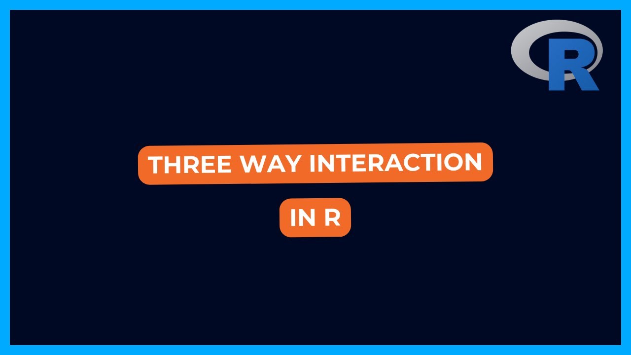 Three Way Interaction in R | The Data Hall