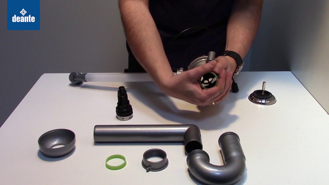 SIPHON FOR 1-BOWL GRANITE SINKS - ASSEMBLY