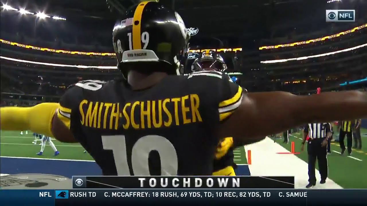 Steelers first lead of game comes on Eric Ebron hurdling Touchdown