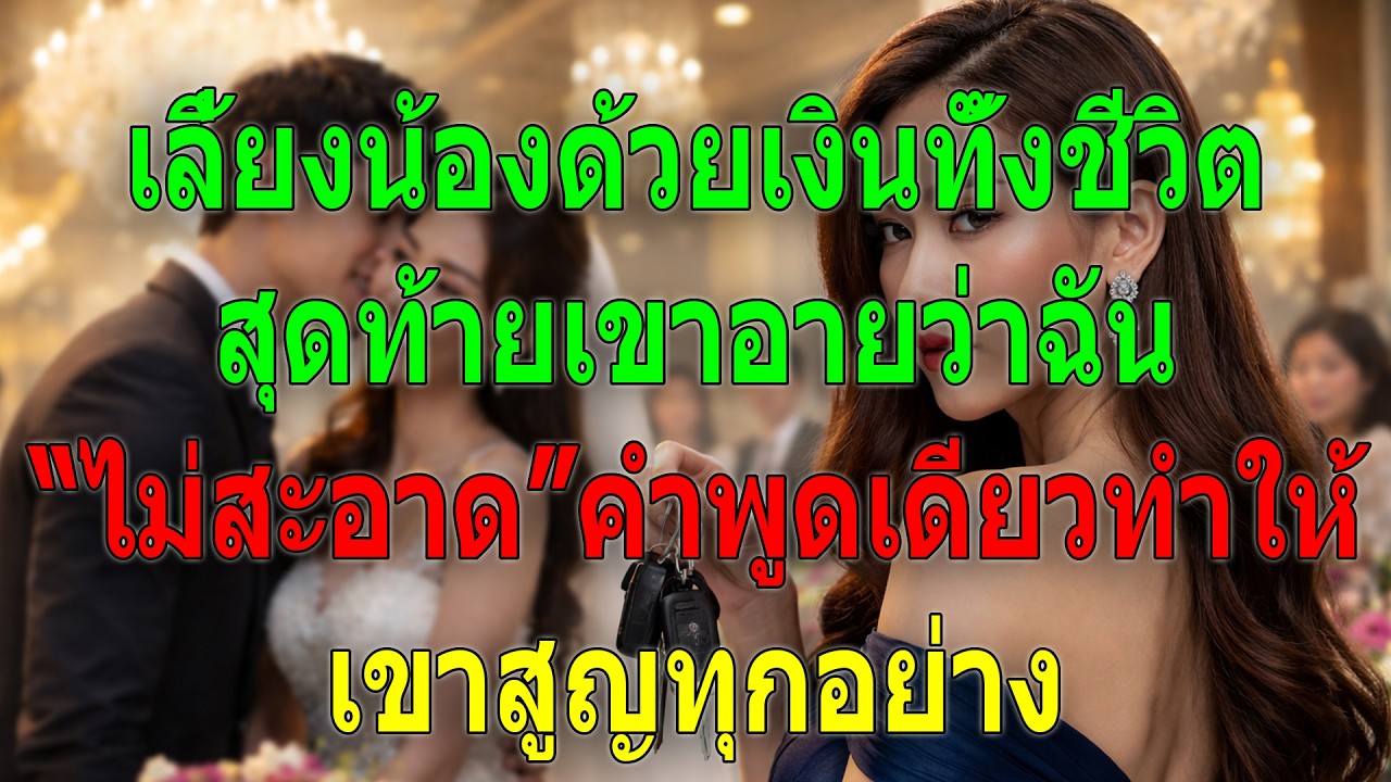 เลี้ยงน้องทั้งชีวิต แต่เขาอายว่าฉันไม่สะอาด คำเดียวทำเขาสูญทุกอย่าง
