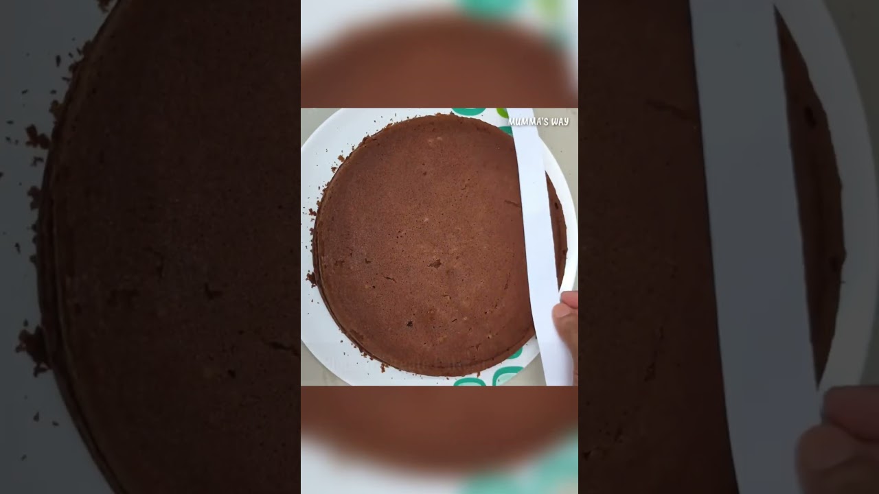 Cake Decoration Without Icing 😱 || Easy Cake 🎂 #shorts #viral #recipe #cake