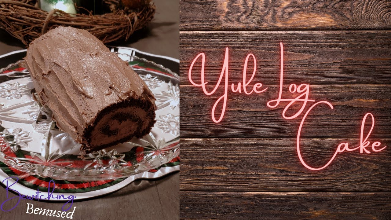 Kitchen Witchery: Let's Make a Yule Log Cake!
