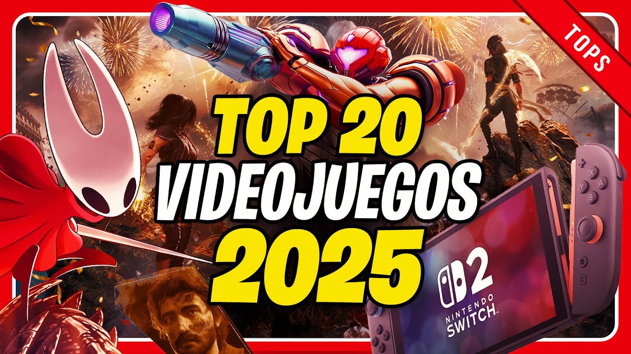 TOP 20 Videojuegos 2025. ¿Cuál habrá sido MI GOTY 2025?