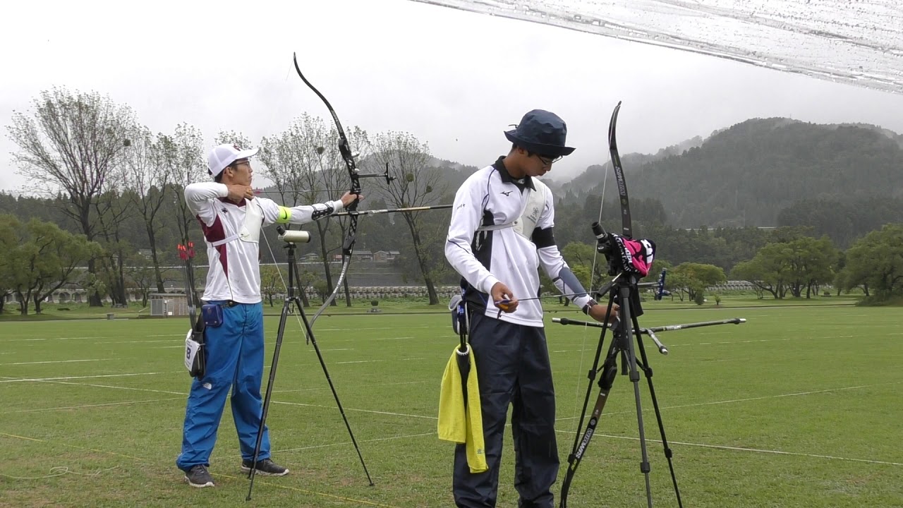 第57回全日本学生アーチェリー個人選手権大会　男子RCゴールドメダルマッチ