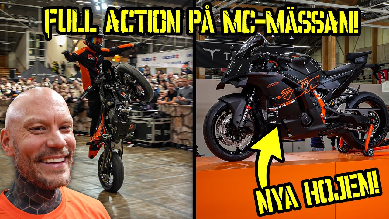 VISAR MIN NYA HOJ PÅ MC-MÄSSAN!