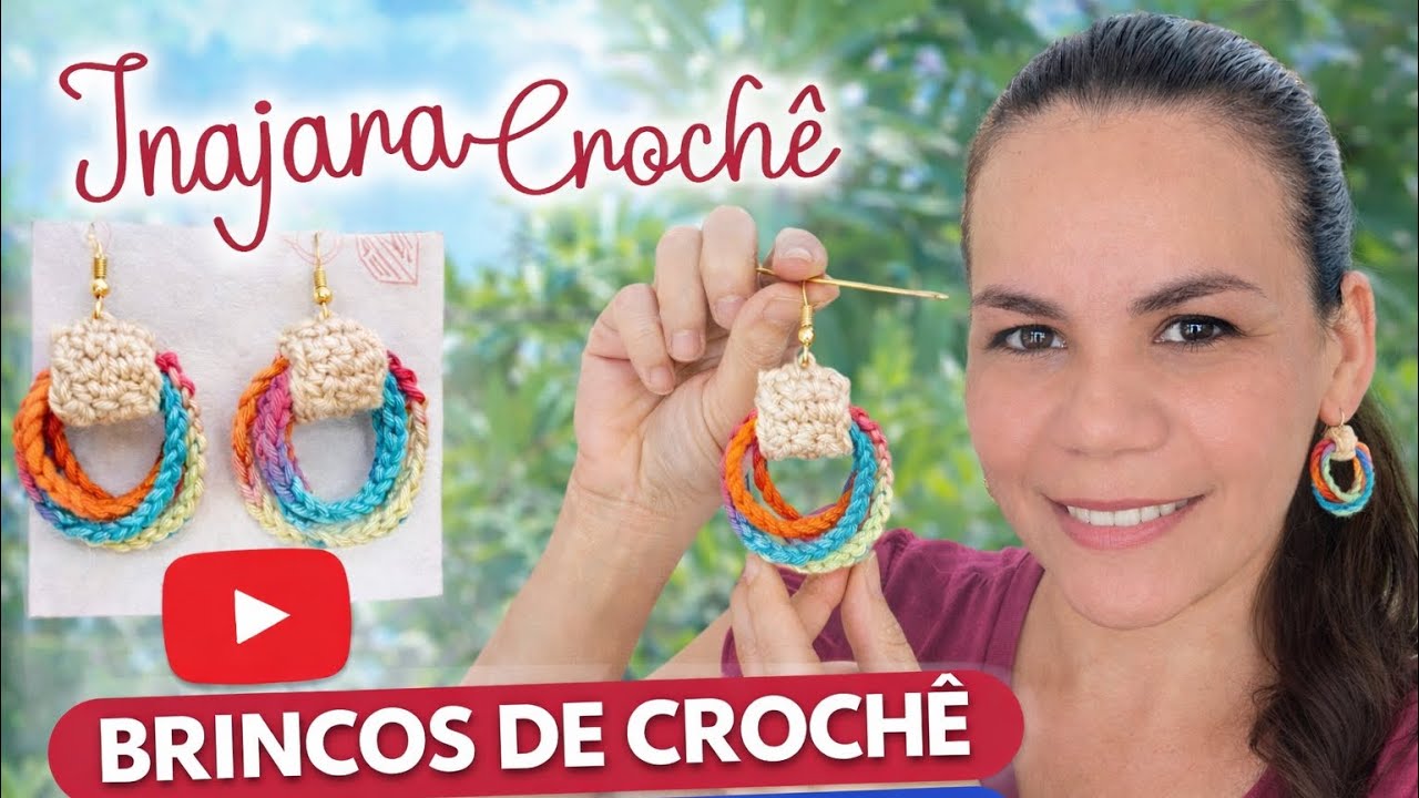 Todo mundo quer essa peça! Brinco de crochê viral verão 2026