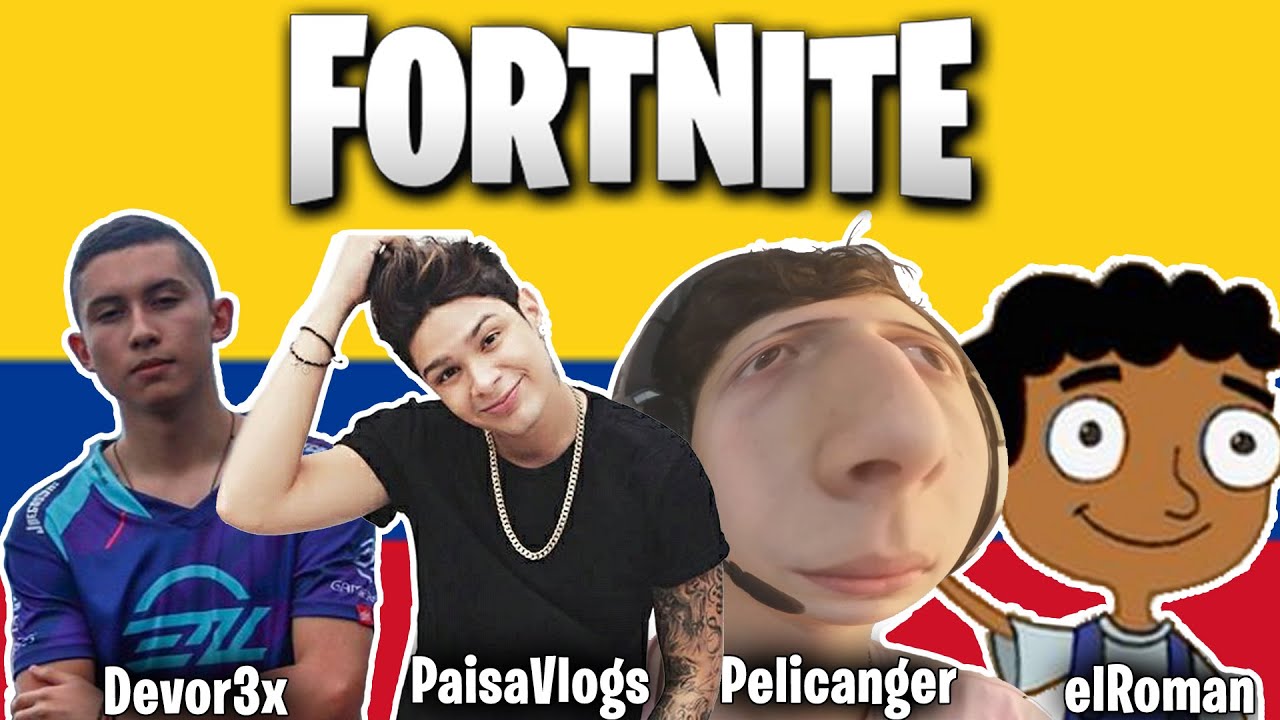La MEJOR SQUAD de FORTNITE en COLOMBIA