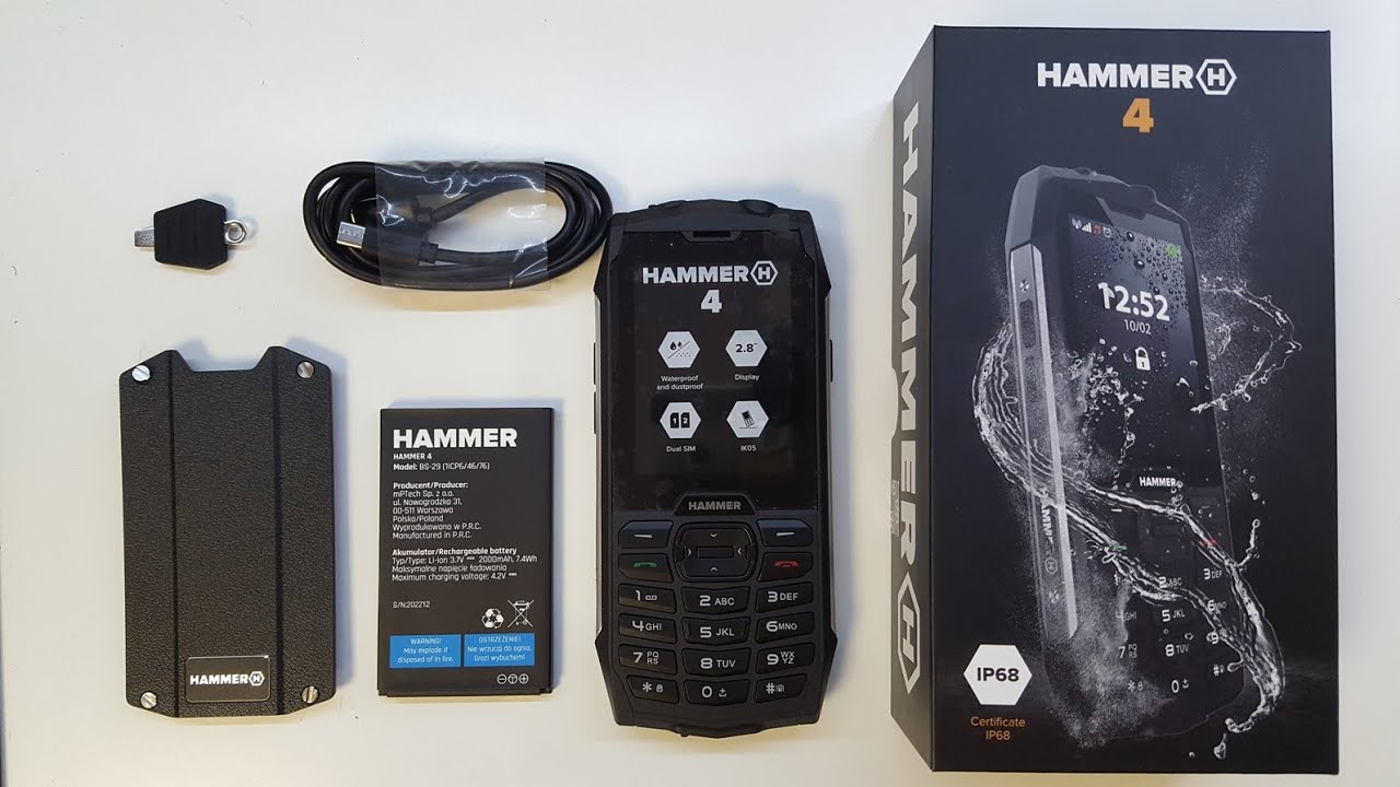 myPhone Hammer 4 UNBOXING