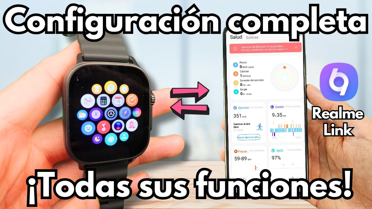 Realme Watch 5 👉 ¡Guía COMPLETA de Configuración y TODAS sus Funciones!