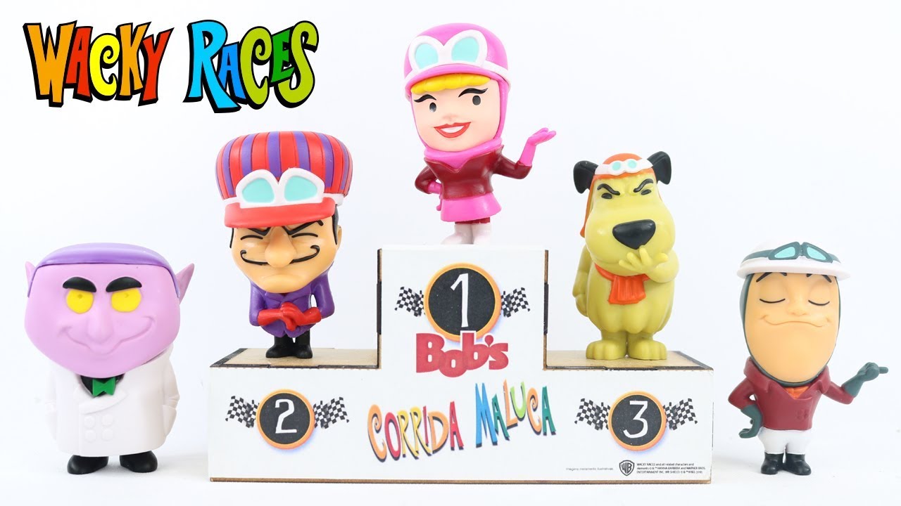 Coleção Completa Corrida Maluca Wacky Races no Bob's Fun & Art [Review] miniaturas desenho clássico