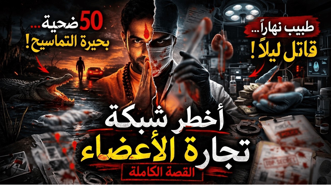 طبيب يتحول إلى قہــأتہــل متسلسل😱50 ضـ,ـحية أُلقيت جـ,ثثهم للتماسيح 🐊| أخطر شبكة تجارة أعـ,ــضـاء