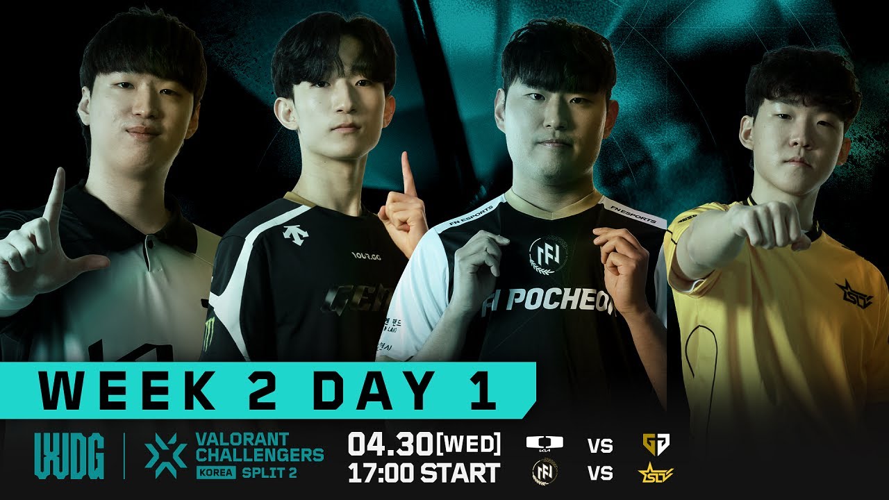 2025 WDG 발로란트 챌린저스 코리아 - 스플릿 2 2주 1일차 I  DK vs GEN, FN vs SLT