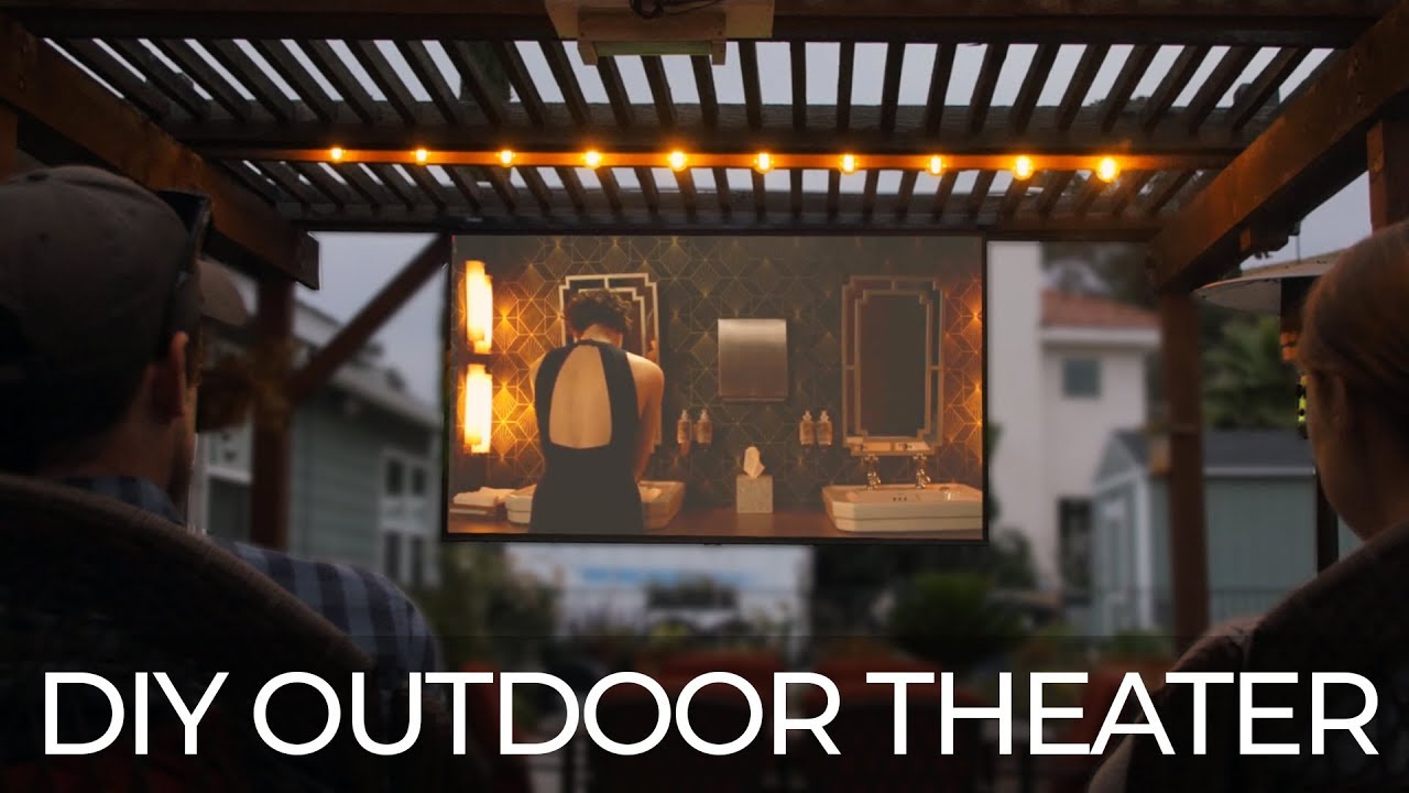 DIY Outdoor Movie Theater