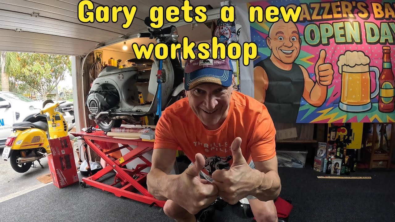 Gary gets a new workshop