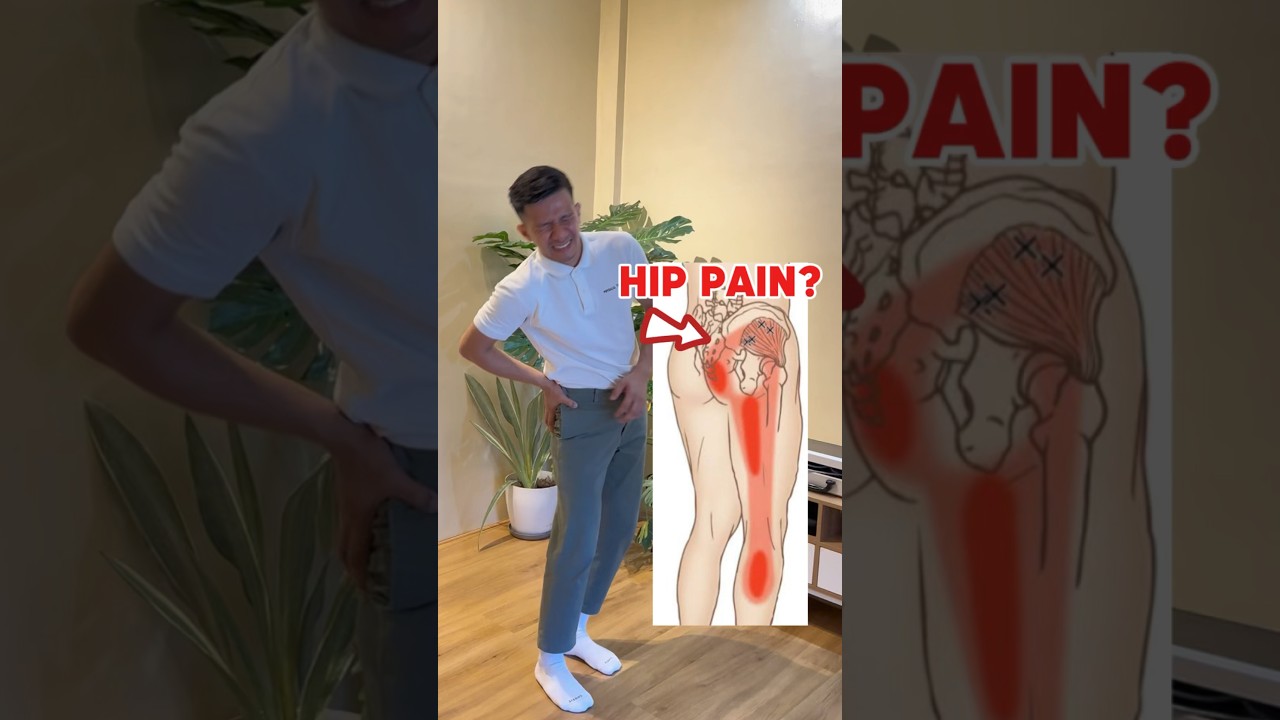 HIP PAIN STRETCH!! Fast relief 🔥 #hippainrelief #stretch #hipmobility #viralvideos