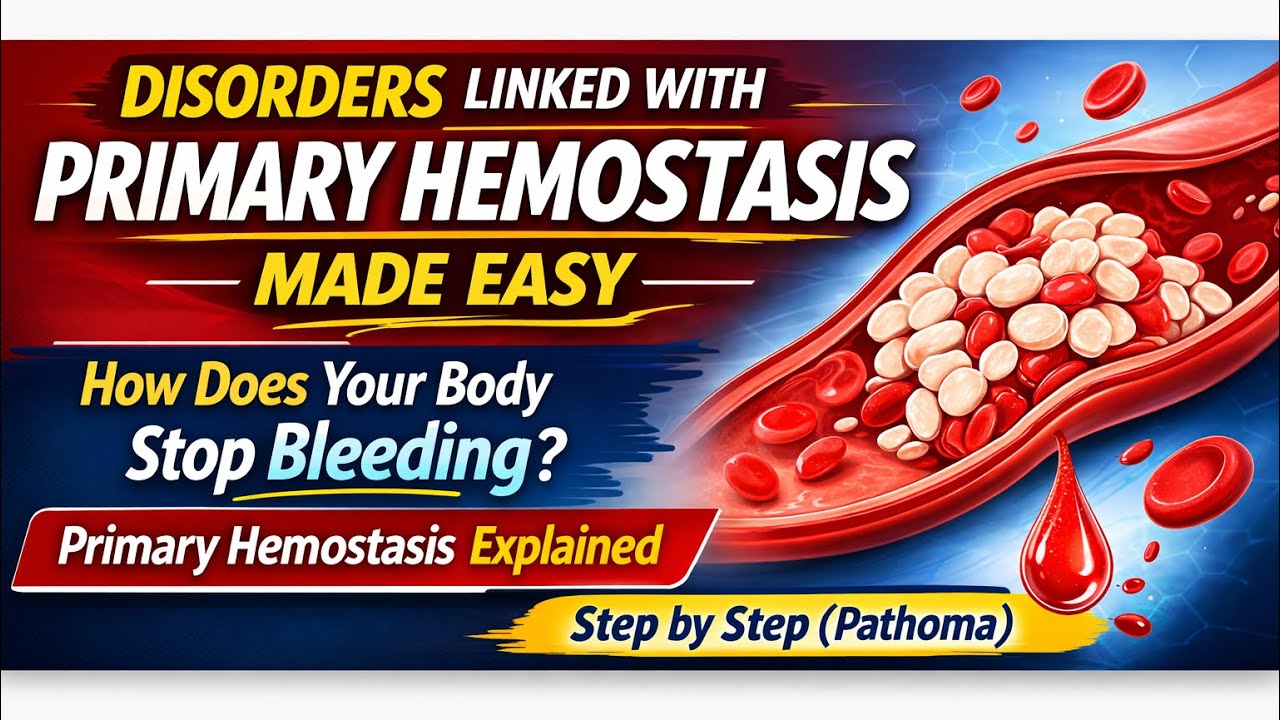PRIMARY HEMOSTASIS AND RELATED DISORDERS | PART-2 |￼MBBS | NEET-PG| USMLE