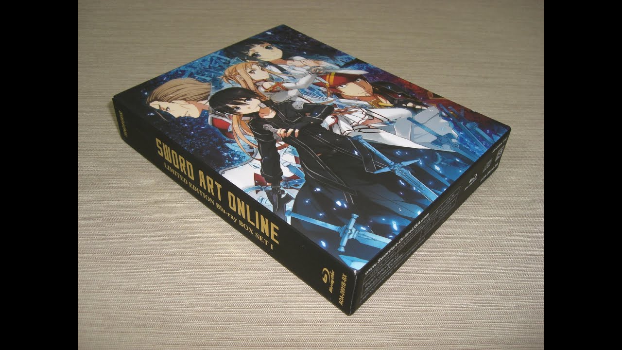 Sword Art Online Limited Edition Blu-ray Box Set 1 Unboxing