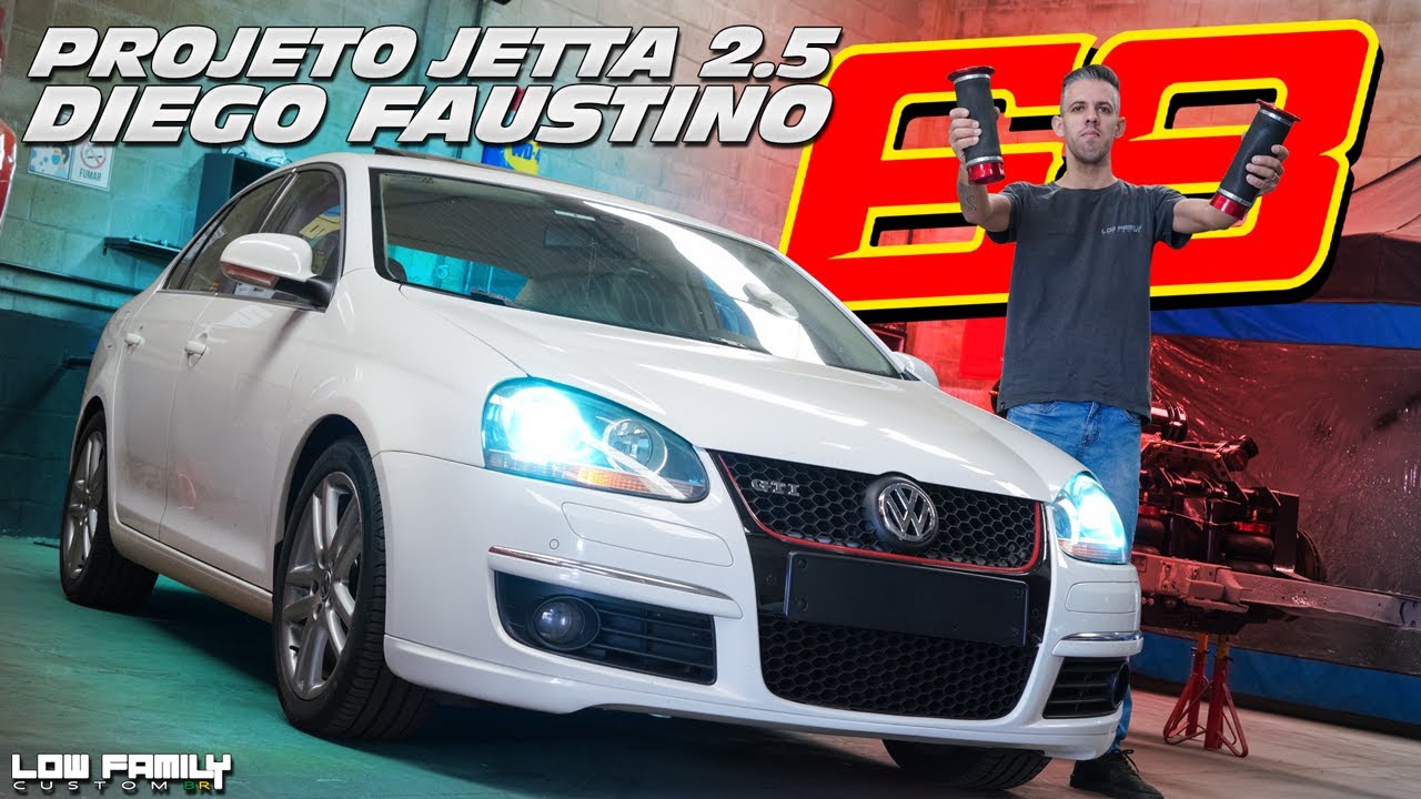 JETTA 5 CILINDROS DO @DiegoFaustino68, VAMOS INSTALAR O KIT DE SUSPENSÃO A AR! EP.59