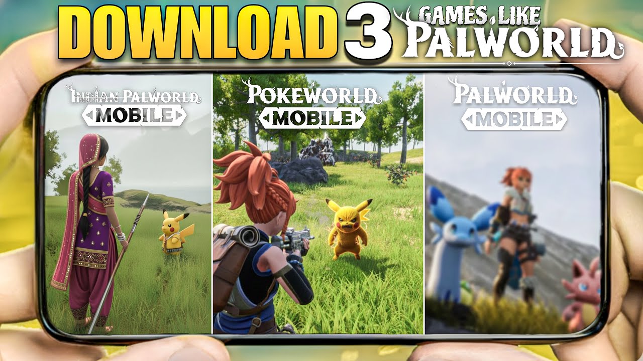 PALWORLD MOBILE 😍 LIKE 3 GAMES DOWNLOAD🔥 | REQUIREMENTS & EVERYTHING YOU NEED TO KNOW!