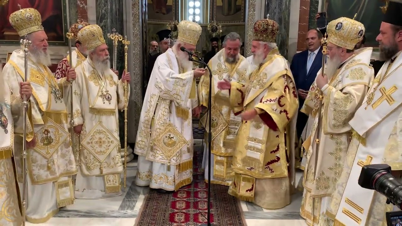 Η Χειροτονία του νέου Μητροπολίτη Γόρτυνος και Μεγαλοπόλεως κ. Νικηφόρου