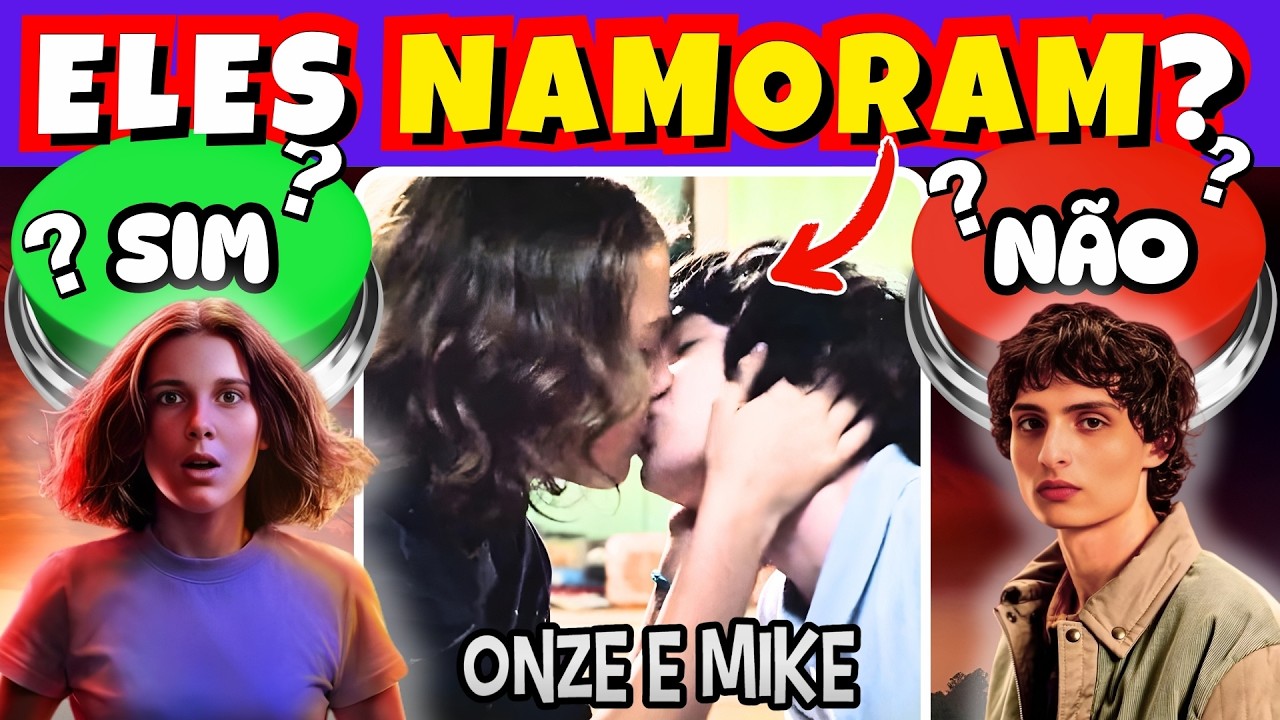 🚲📼SUPER QUIZ STRANGER THINGS 5 ⚠️ Só 2% acertam todas 🔊 #dinoquiztopia