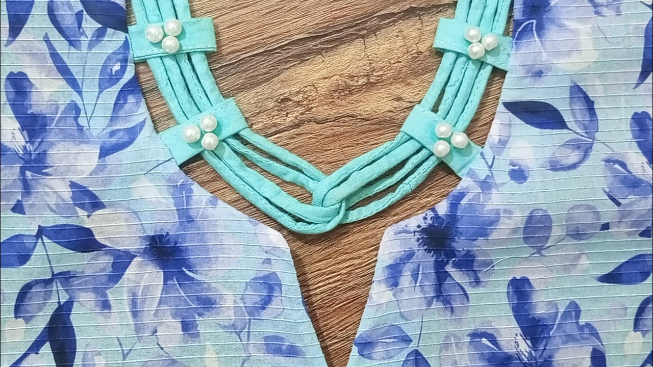 Ramadan Special Dori Style Kurti Neck Design I Cutting and Stitching I Fashion World 🌎