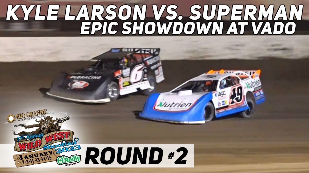 Kyle Larson vs. Superman In Epic Showdown At Vado | 2023 Wild West Shootout