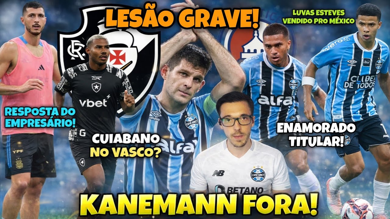 🔵 EMPRESÁRIO VAI RESPONDER ? LATERAL VENDIDO, CUIABANO NO VASCO? KANNEMANN FORA! O TIME DE QUARTA.