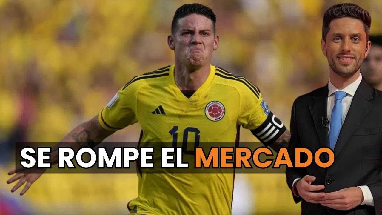 BOCA busca DELANTERO y ¿JAMES RODRÍGUEZ vuelve a Argentina?