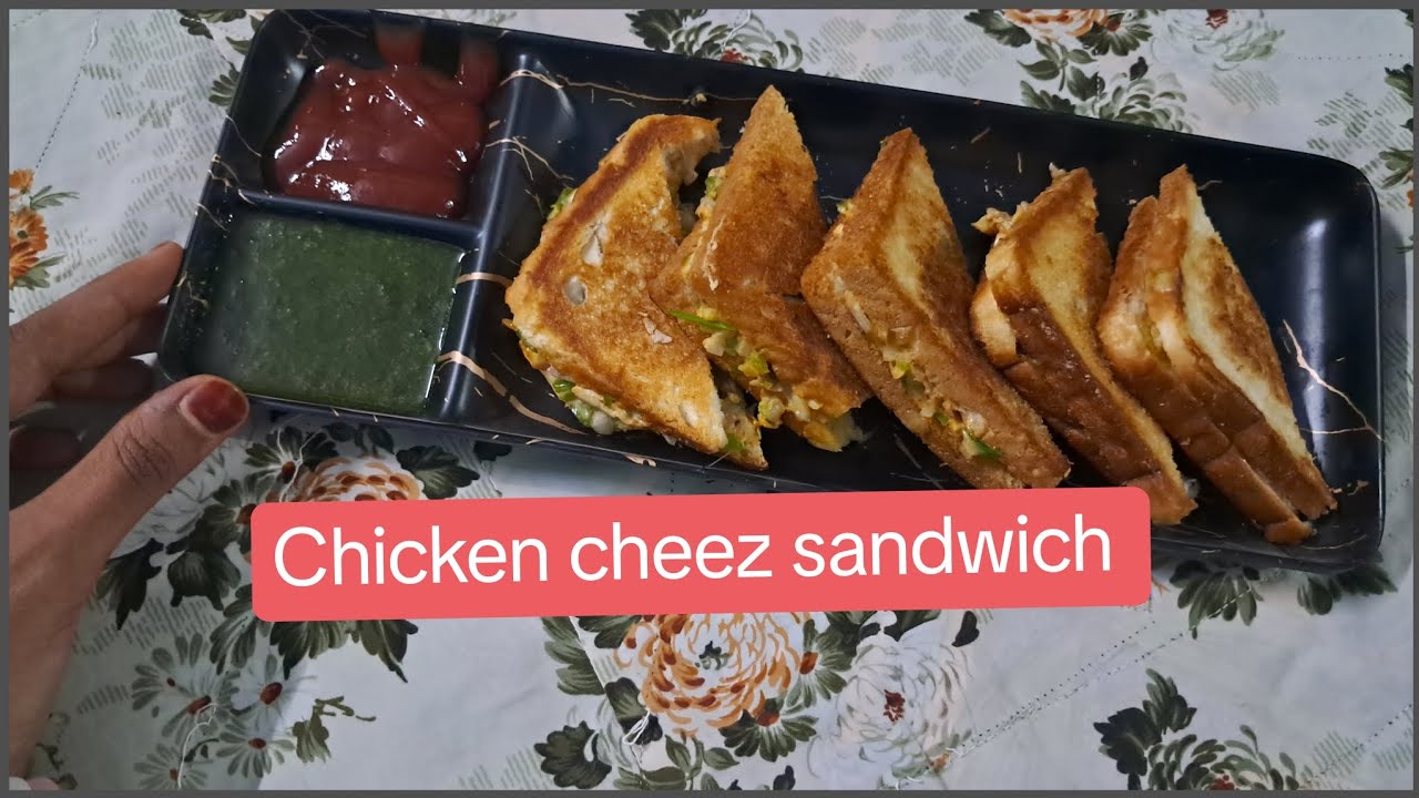 Ramzan spacial recipe Chicken cheez sandwich | #recipe #subscribe 