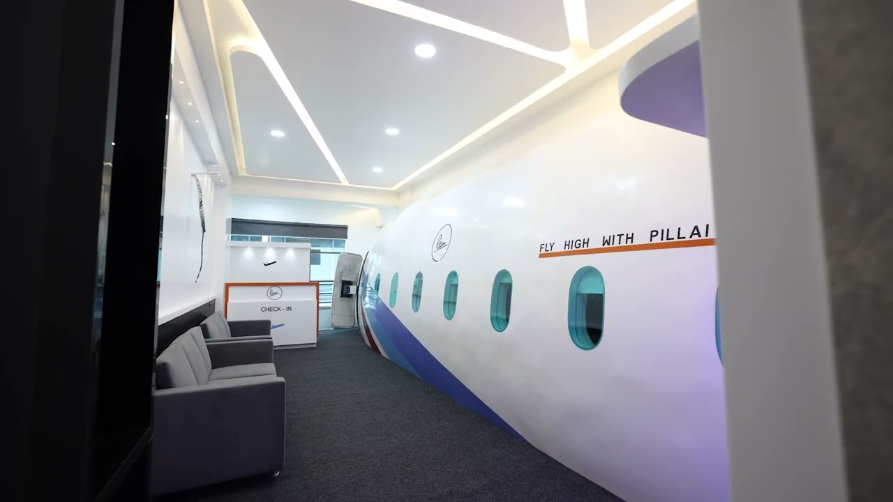 Pillai University Aviation Lab | Aviation Hospitality Studies