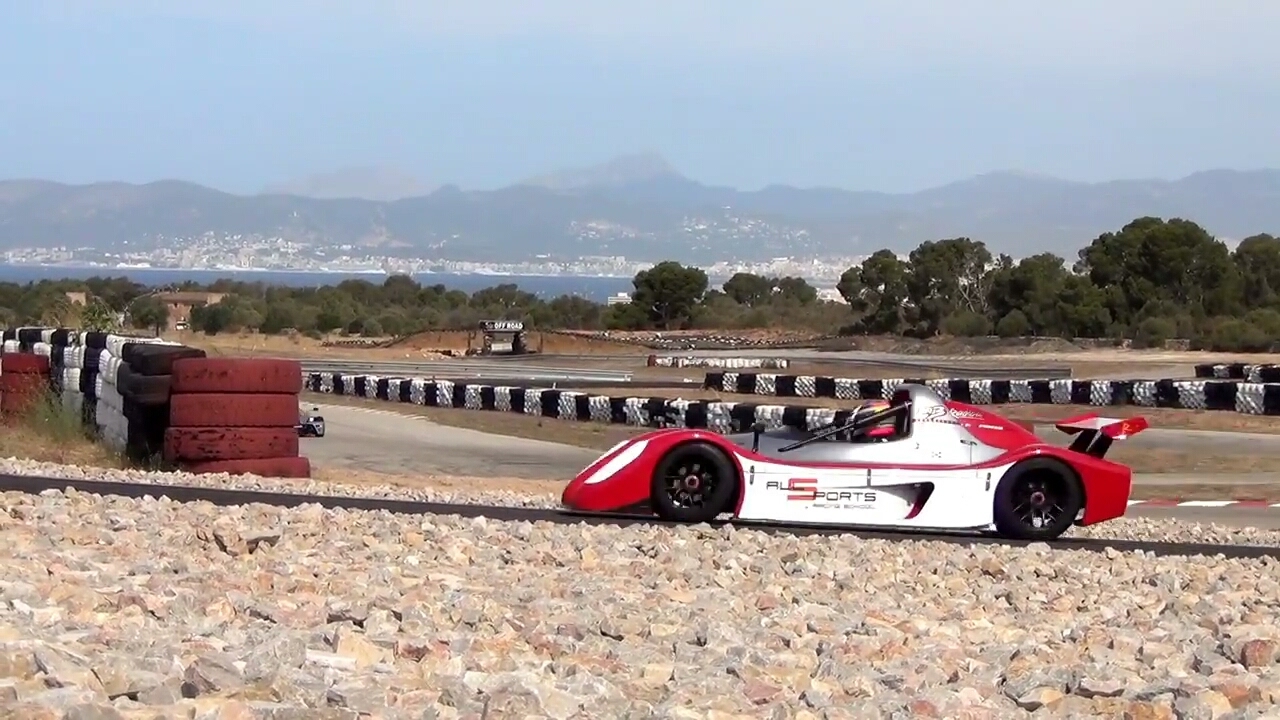 Great GoPro Day on Circuit Mallorca with Swiss Hutless Rotax DD2, KTM XBow, Radical SR3, onboard