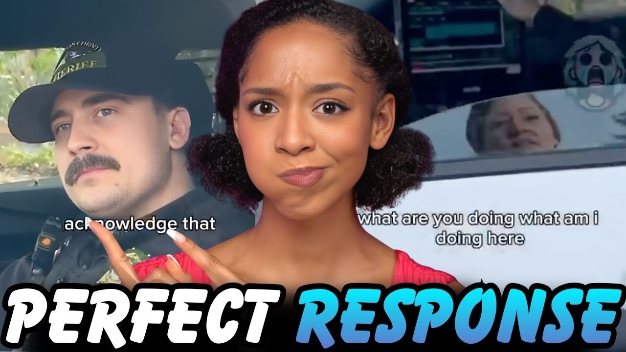 Police Officer PERFECTLY Handles Crazy Leftist Karen