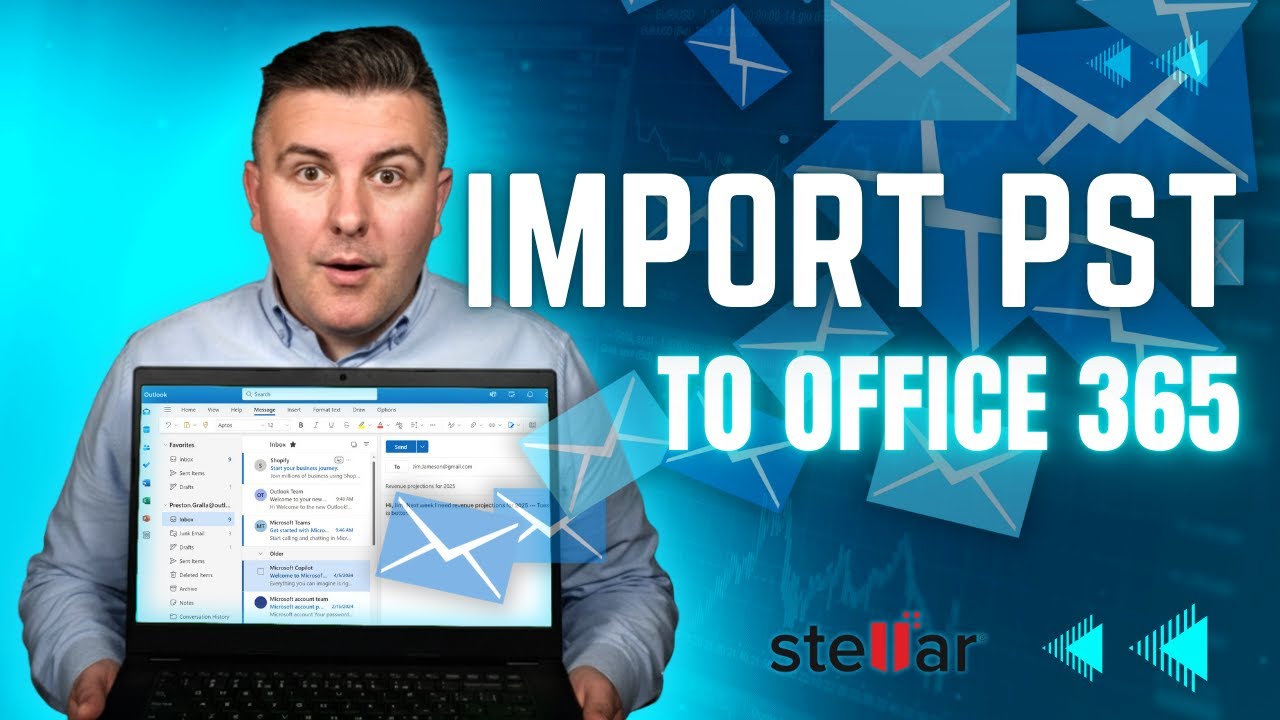 Импортируйте почтовые ящики PST в Microsoft 365 (Exchange Online) с помощью Stellar Migration for...