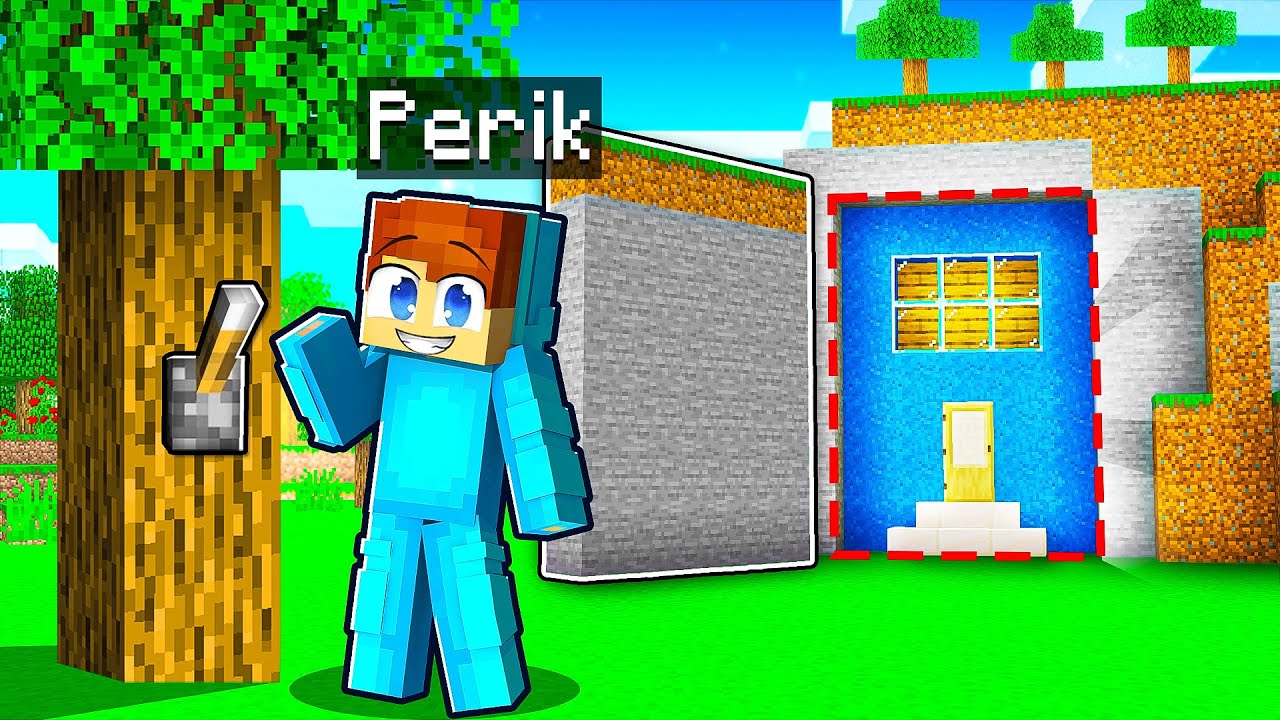 Hur Man Bygger Ett 100% HEMLIGT Rum I Minecraft!