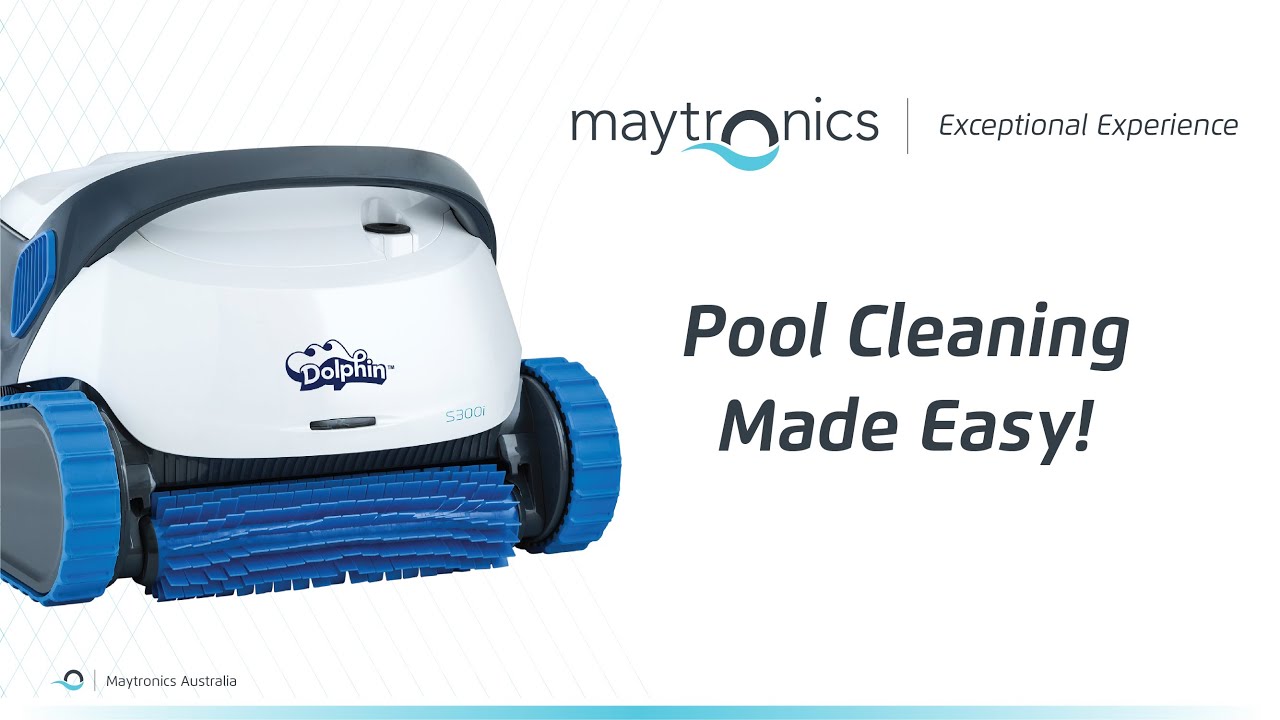 Dolphin S300i Robotic Pool Cleaner Features