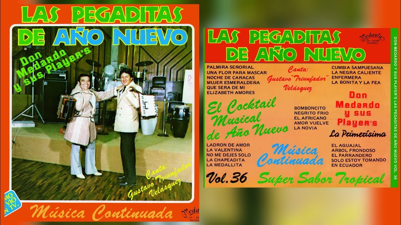 🇪🇨 LADO A - PEGADITAS del AÑO | Don MEDARDO y sus Players Vol. 36