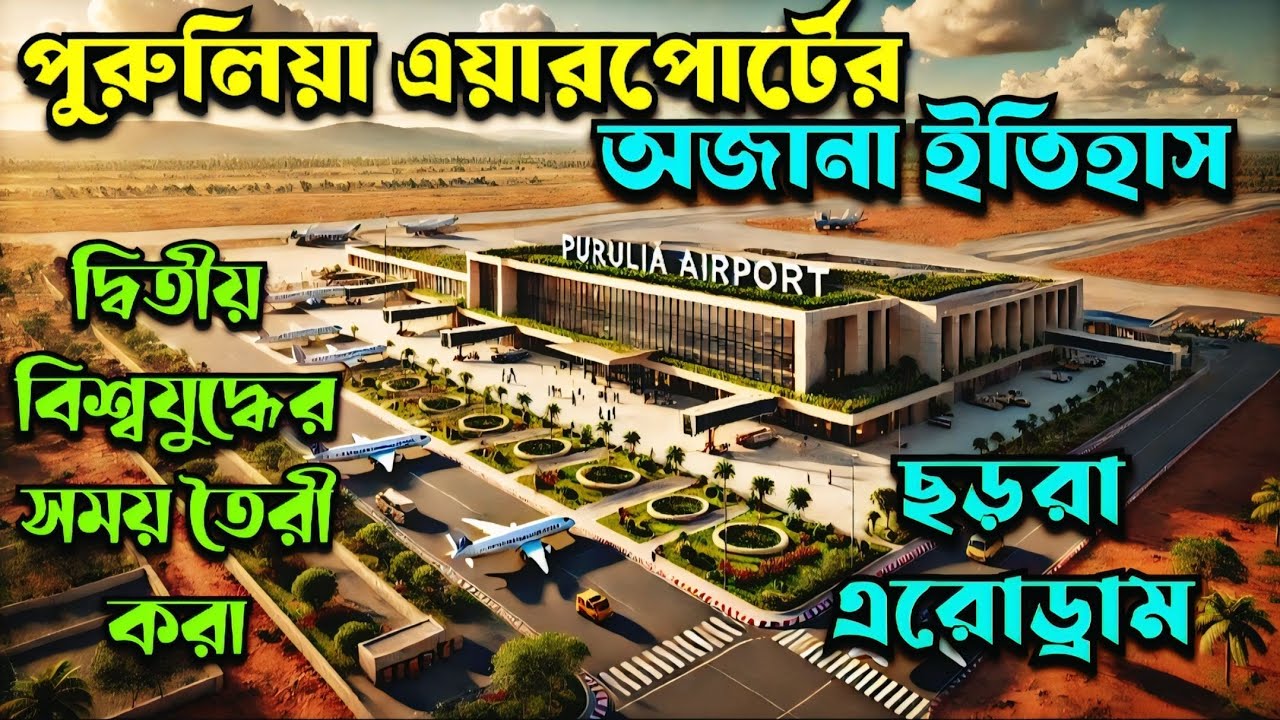 Purulia Charrah Aerodrome Full History || ছড়রা এরোড্রাম তৈরীর সম্পুর্ন ইতিহাস